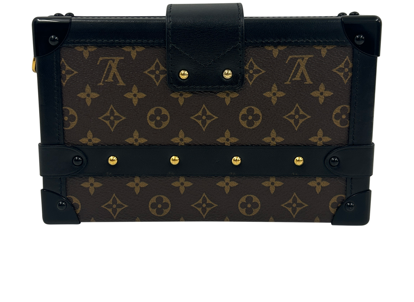 Petite Malle, 1.990&euro;, Bolso, Marrón, Canvas - General, Vista trasera